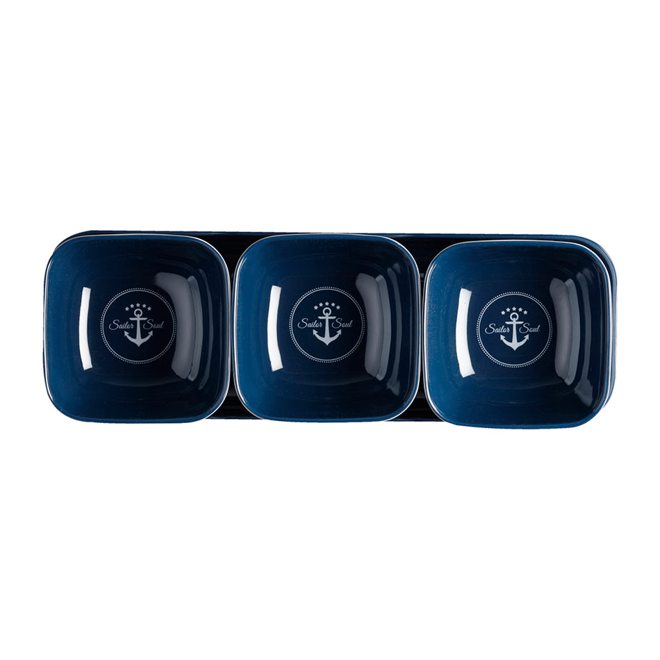 Marine Business Melamine Snack Set - SAILOR SOUL - Set of 4 14013 — Quality Boat Parts