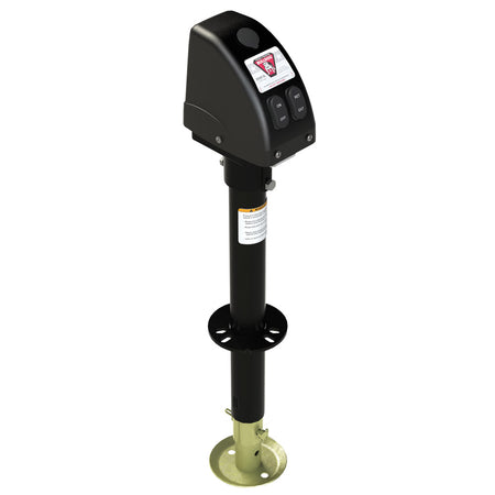 Bulldog 3,500lbs A-Frame RV Jack w/Powered Drive - 12V - Black Cover 500187 — Quality Boat Parts