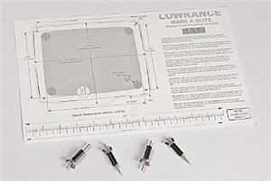 Lowrance FM-ME5 Flush Mount For Elite/Mark 5" Models 000-10028-001 — Quality Boat Parts