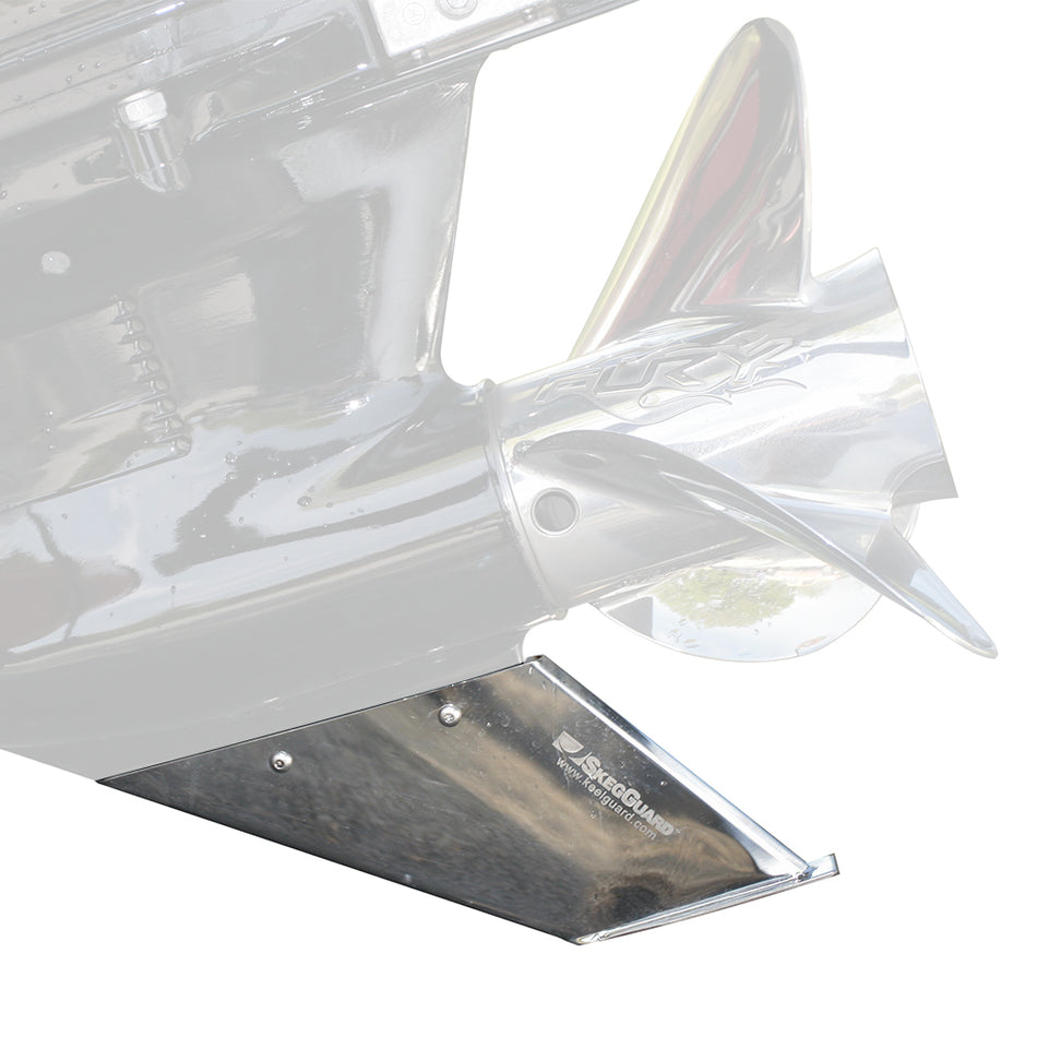 Megaware SkegGuard® 27411 Stainless Steel Replacement Skeg 27411 — Quality Boat Parts