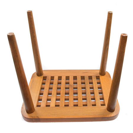 Whitecap Teak Cockpit Grate End Table 60020 — Quality Boat Parts