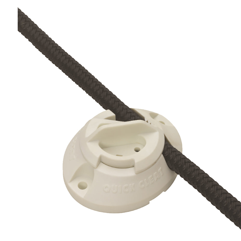 Barton Marine Quick Cleat - 5/16" - White 60031 — Quality Boat Parts