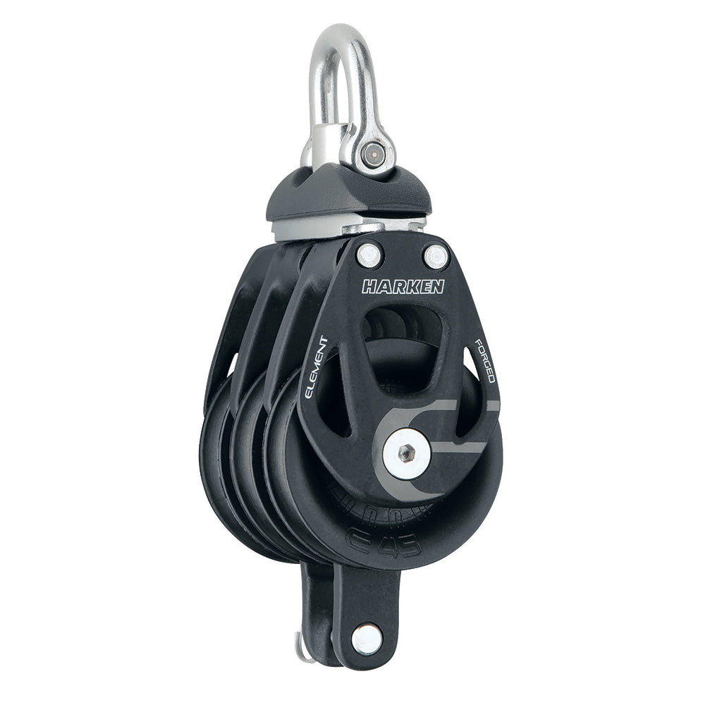Harken 45mm Triple Element Block w/ Swivel & Becket 6241 — Quality Boat Parts