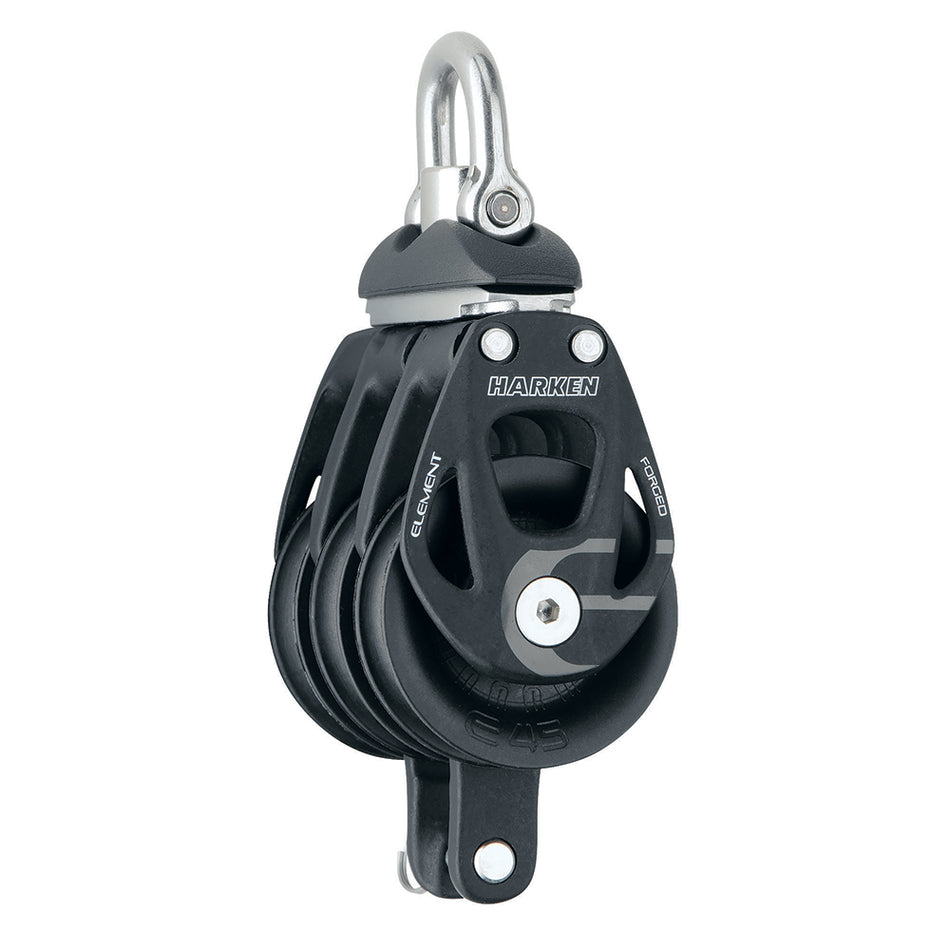 Harken 45mm Triple Element Block w/ Swivel & Becket 6241 — Quality Boat Parts