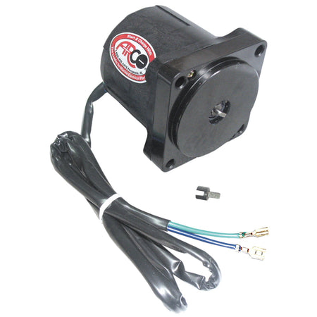 ARCO Marine Replacement Johnson/Evinrude Tilt Trim Motor - 2-Wire, 4 Bolt, Flat Blade Shaft 6241 — Quality Boat Parts