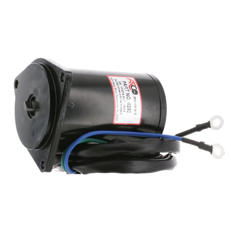 ARCO Marine Replacement Outboard Tilt Trim Motor - Yamaha, 2-Wire, 3 Bolt, Flat Blade 6260 — Quality Boat Parts