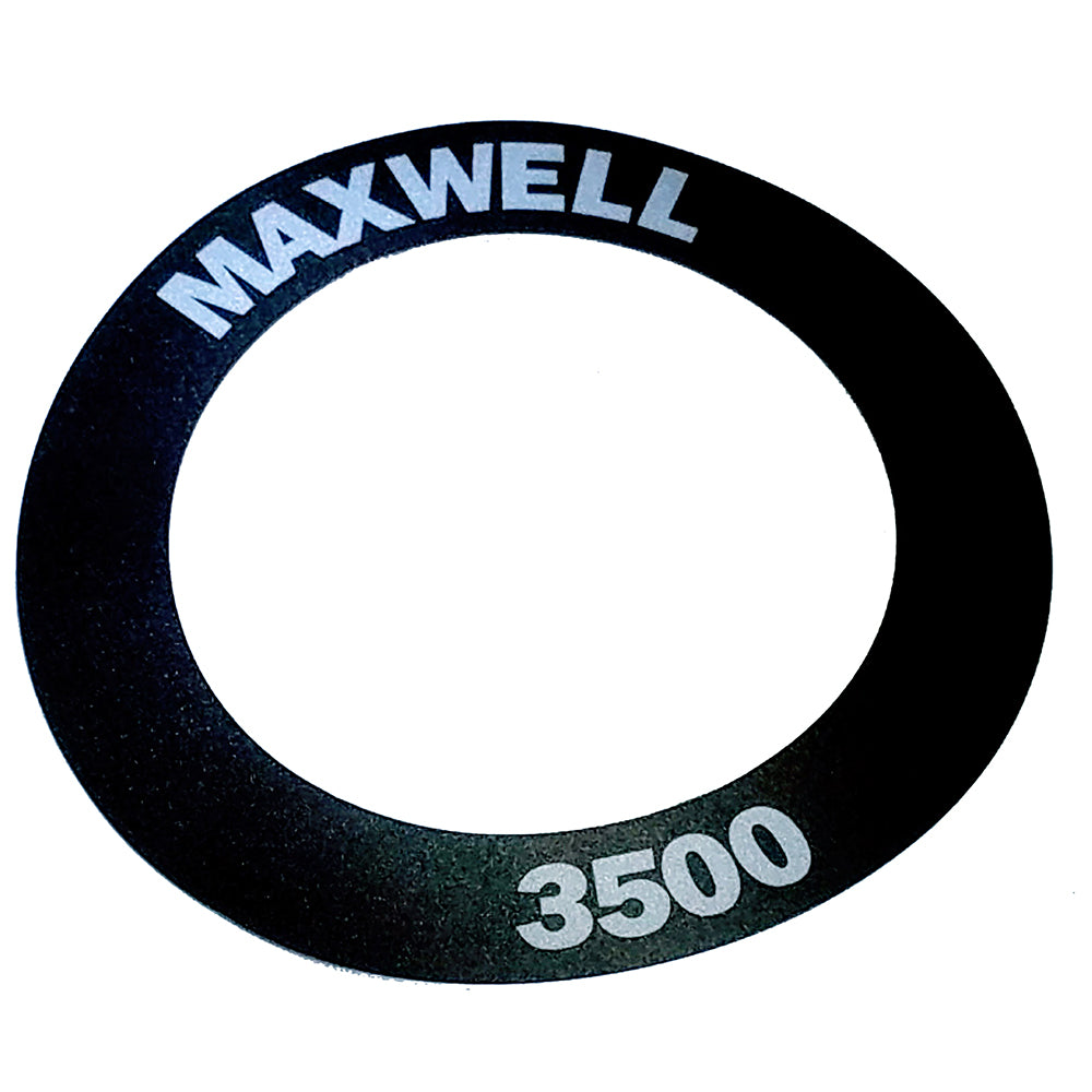 Maxwell Label 3500 3856 — Quality Boat Parts