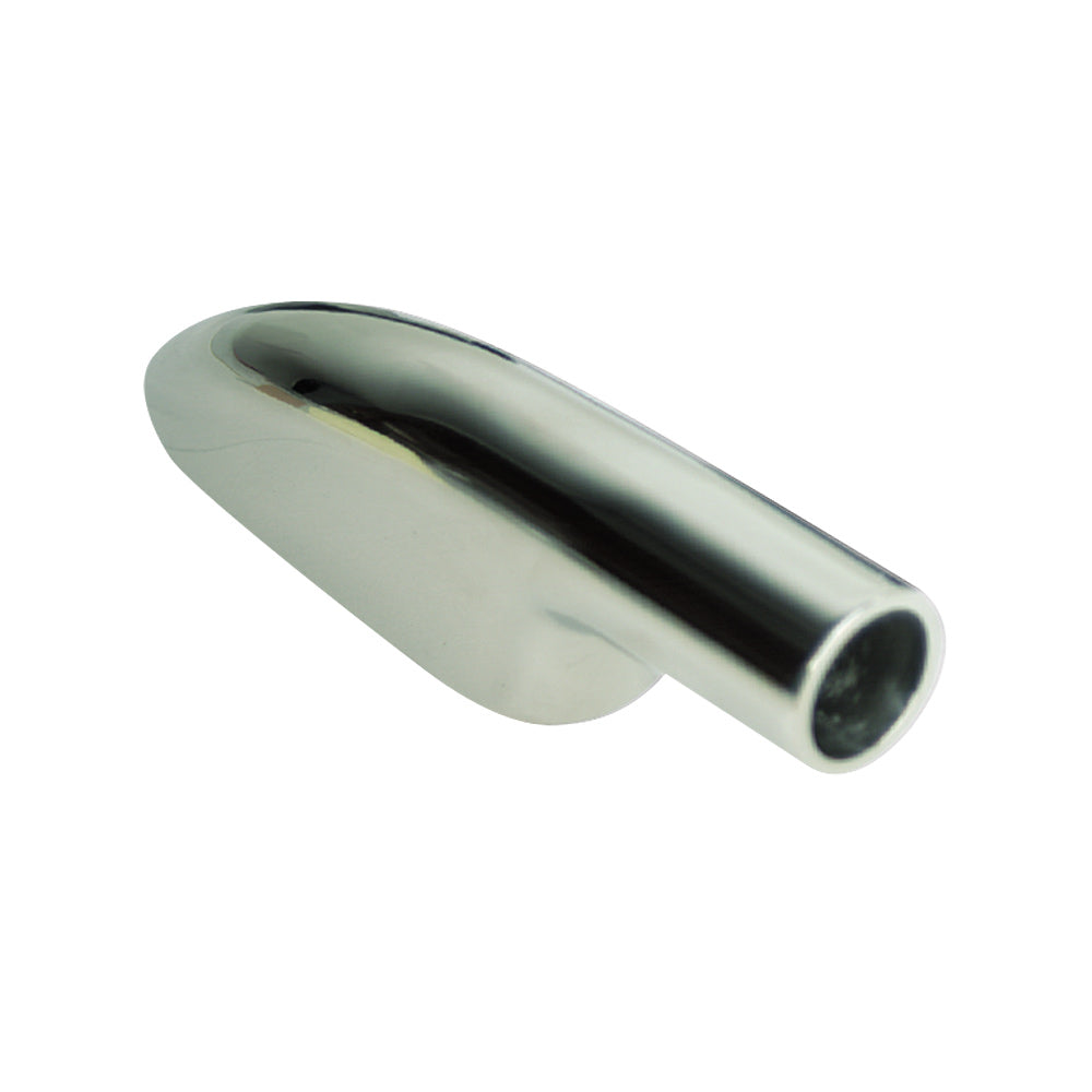 Whitecap End-Bottom Mounted 90° - 316 Stainless Steel - 7/8" Tube O.D 6090 — Quality Boat Parts