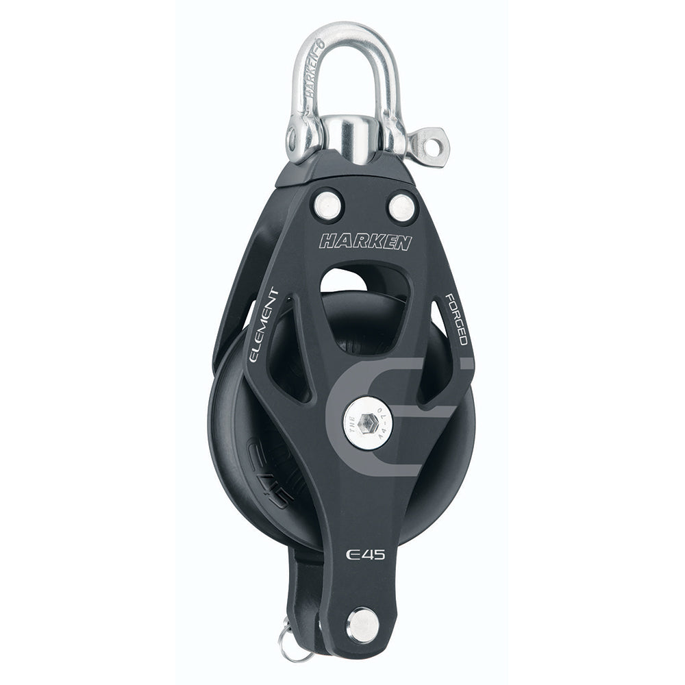 Harken 45mm Single Element Block w/Swivel & Becket 6231 — Quality Boat Parts