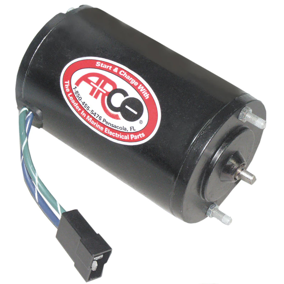 ARCO Marine Original Equipment Quality Replacement Tilt Trim Motor f/Late Model Volvo Penta w/Oildyne Pump - 2 Wire 6232 — Quality Boat Parts