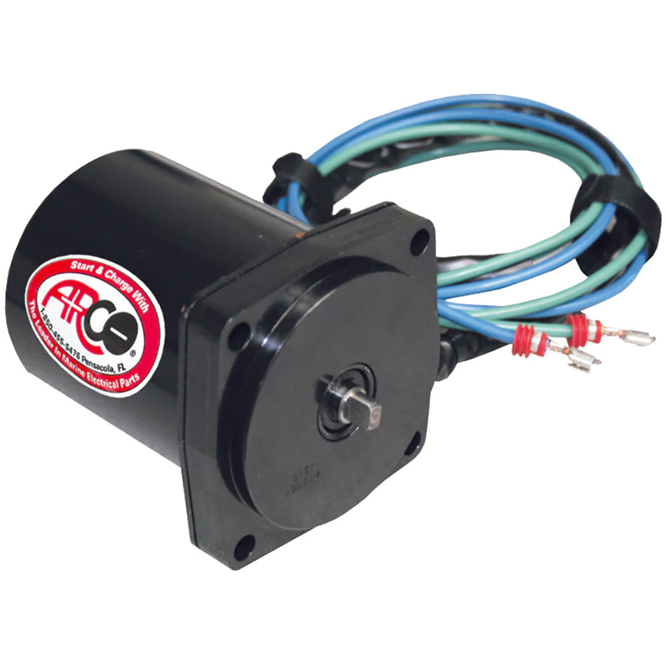 ARCO Marine Original Equipment Quality Replacement Tilt Trim Motor - 2 Wire & 4-Bolt Mount 6247 — Quality Boat Parts