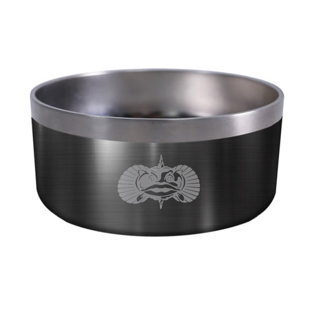 Toadfish Non-Tipping Dog Bowl - Graphite 1081 — Quality Boat Parts