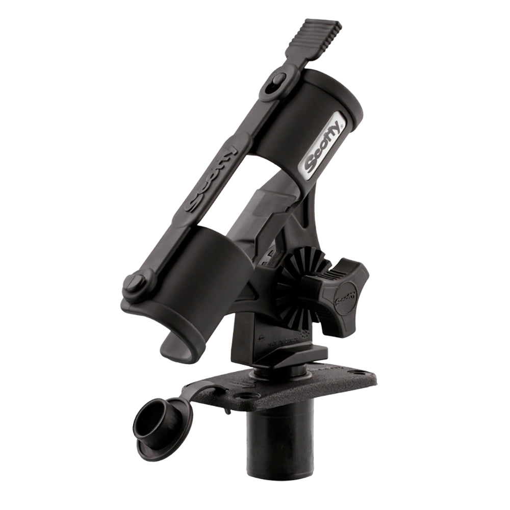 Scotty Fly Rod Holder w/244 Flush Deck Mount 264 — Quality Boat Parts