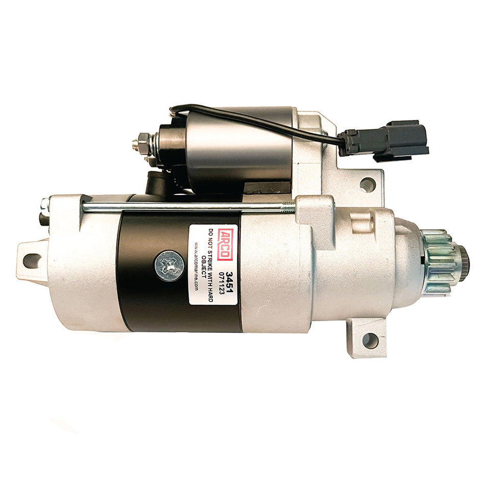 ARCO Marine Original Equipment Quality Replacement Yamaha Outboard Starter - 2007-2022 3451 — Quality Boat Parts