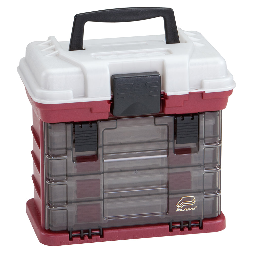 Plano 4-By™ Rack System 3500 - Red Metallic/Silver 135402 — Quality Boat Parts