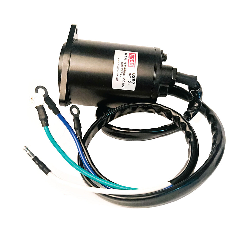 ARCO Marine Original Equipment Quality Replacement Yamaha Tilt Trim Motor - 1990-2003 250HP/1994-2003 225HP Units 6297 — Quality Boat Parts