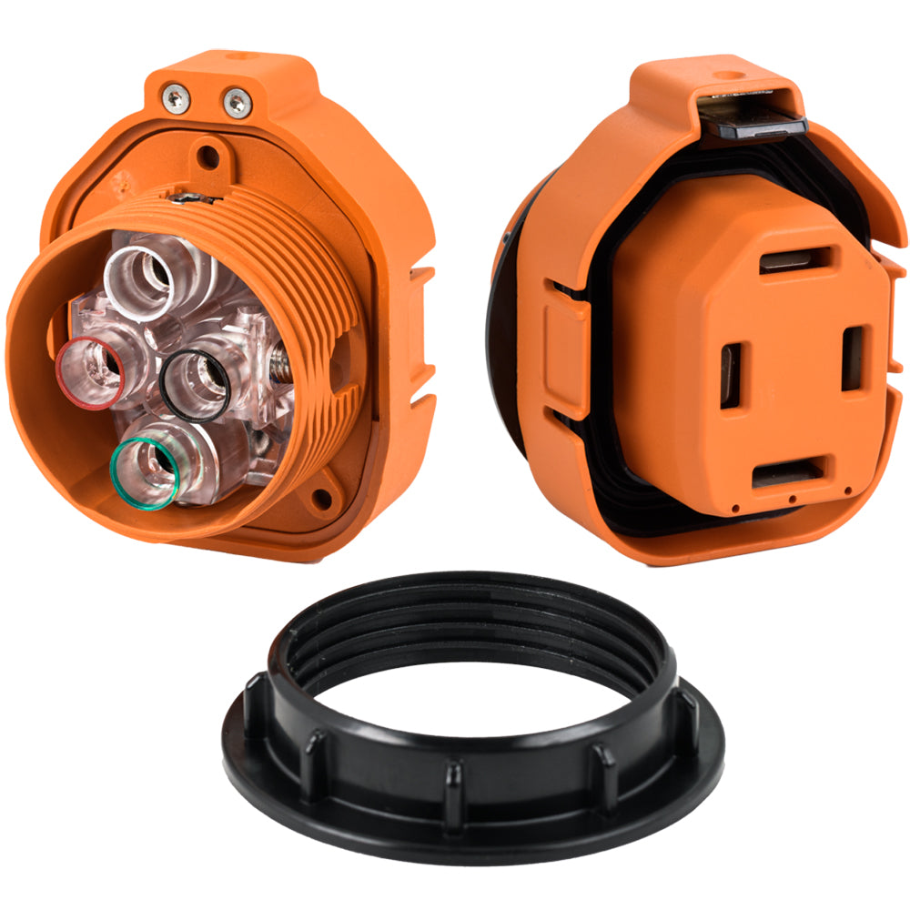 SmartPlug 50 AMP 125/250 V Female Receptacle RF50 — Quality Boat Parts