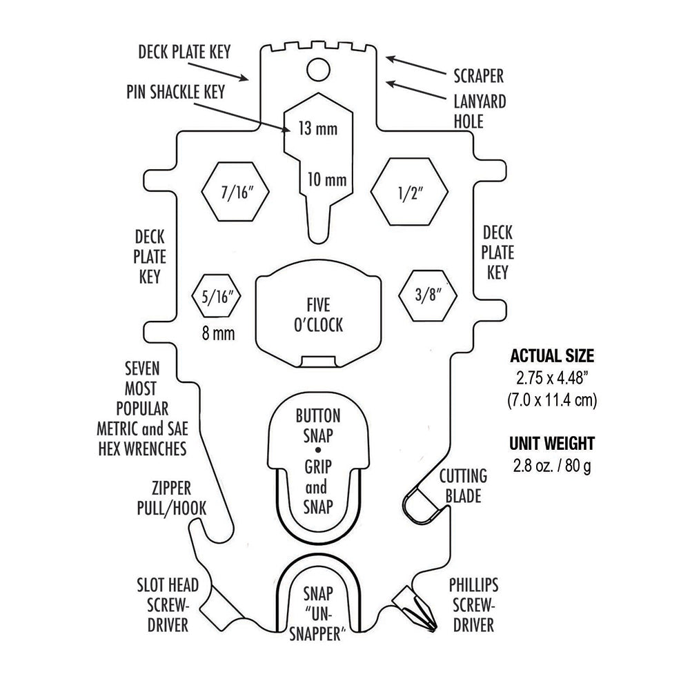 Davis Snap Tool Multi-Key 382 — Quality Boat Parts
