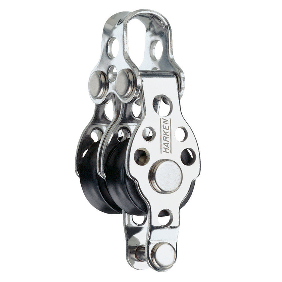 Harken 16mm Double Block w/Becket 407 — Quality Boat Parts