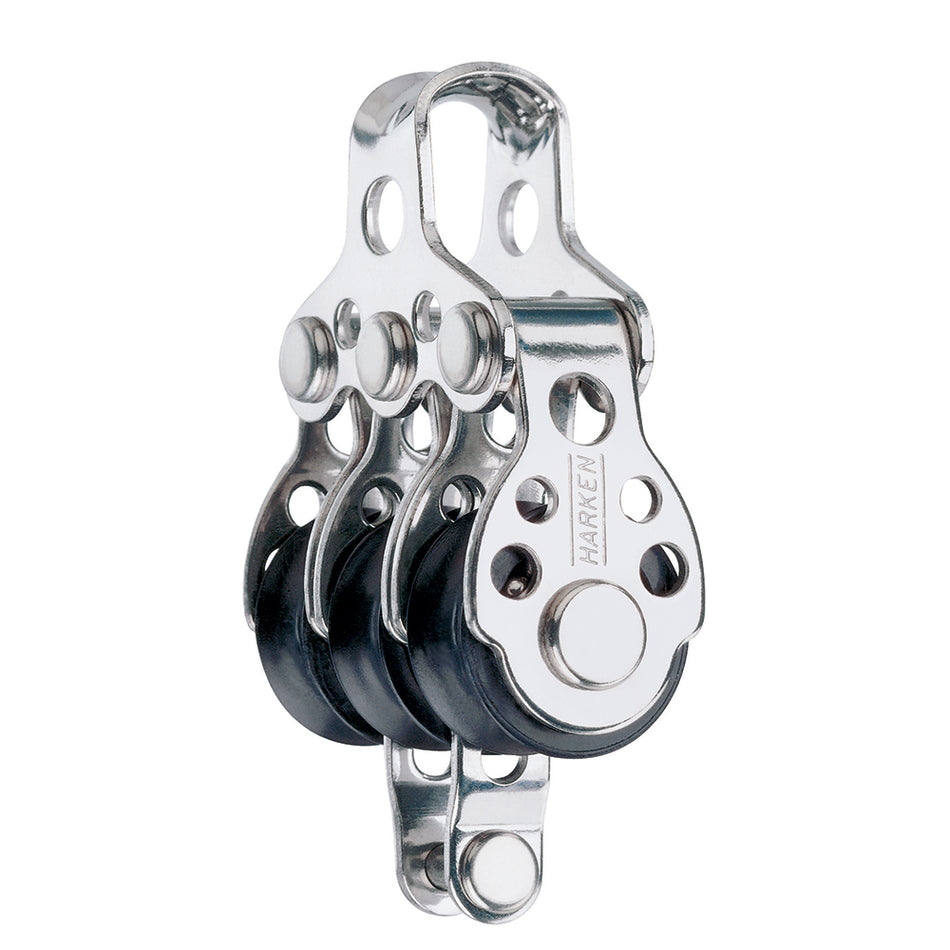 Harken 16mm Triple Block w/Becket 409 — Quality Boat Parts