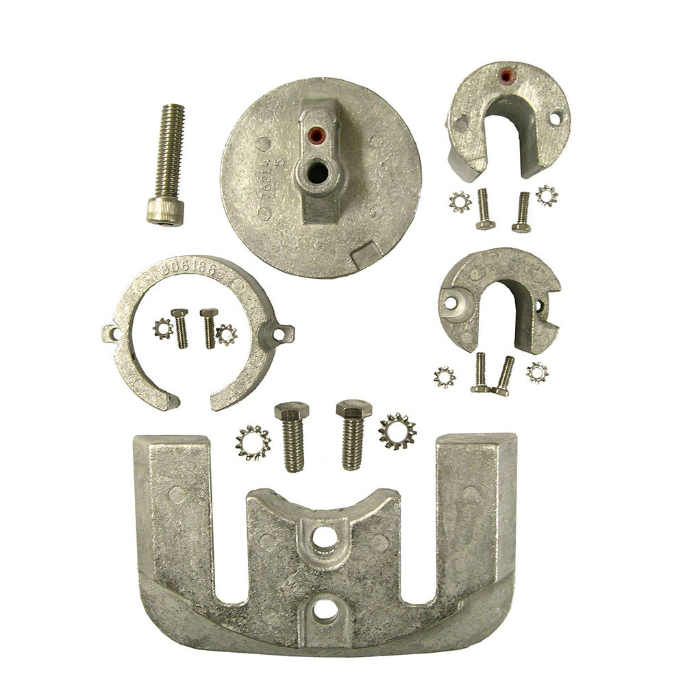 Performance Metals Mercruiser Bravo 1 Complete Anode Kit - Aluminum 10060A — Quality Boat Parts