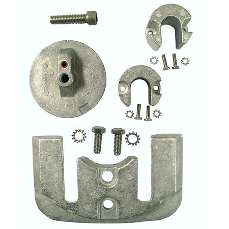 Performance Metals Mercruiser Bravo 2/3 Complete Anode Kit - Aluminum 10061A — Quality Boat Parts