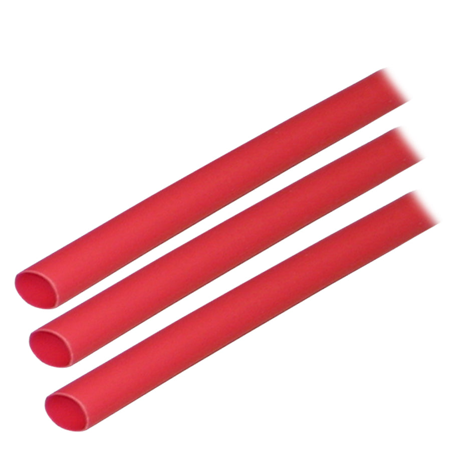 Ancor Adhesive Lined Heat Shrink Tubing (ALT) - 1/4" x 3" - 3-Pack - Red 303603 — Quality Boat Parts