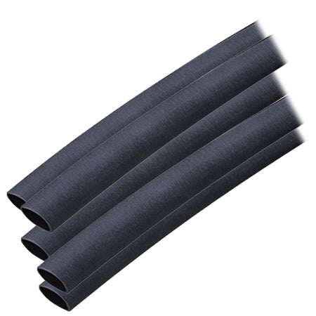 Ancor Adhesive Lined Heat Shrink Tubing (ALT) - 3/8" x 12" - 5-Pack - Black 304124 — Quality Boat Parts