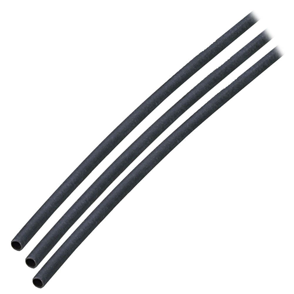 Ancor Adhesive Lined Heat Shrink Tubing (ALT) - 1/8" x 3" - 3-Pack - Black 301103 — Quality Boat Parts