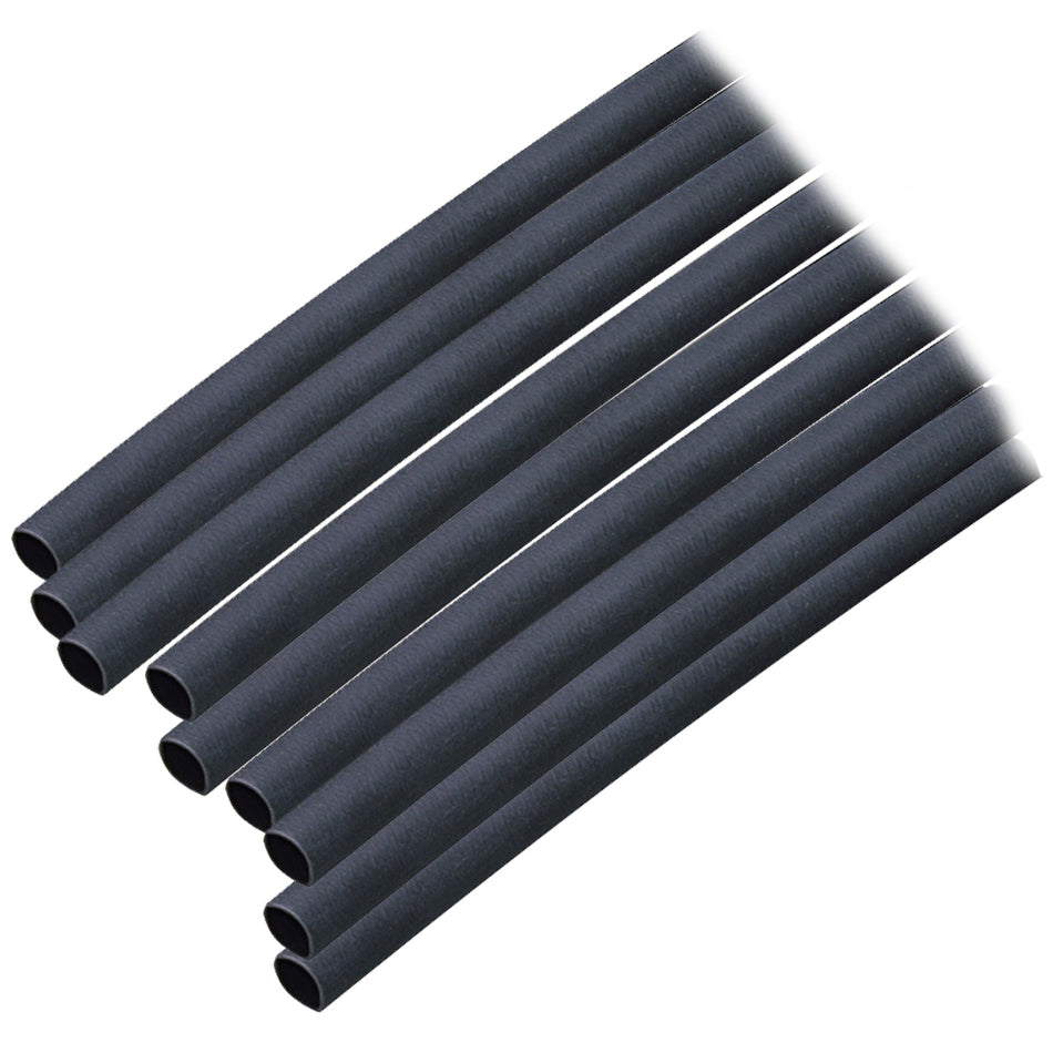 Ancor Adhesive Lined Heat Shrink Tubing (ALT) - 3/16" x 6" - 10-Pack - Black 302106 — Quality Boat Parts