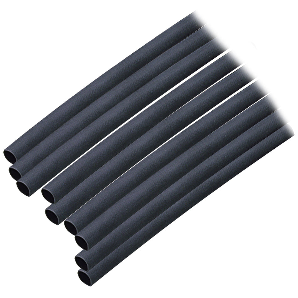 Ancor Adhesive Lined Heat Shrink Tubing (ALT) - 3/16" x 12" - 10-Pack - Black 302124 — Quality Boat Parts