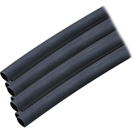 Ancor Adhesive Lined Heat Shrink Tubing (ALT) - 1/4" x 12" - 10-Pack - Black 303124 — Quality Boat Parts