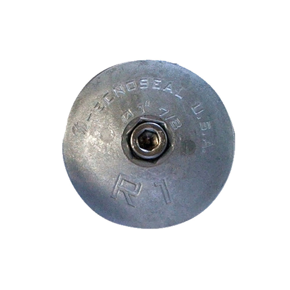 Tecnoseal R1 Rudder Anode - Zinc - 1-7/8" Diameter R1 — Quality Boat Parts