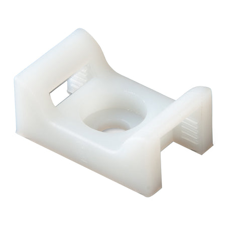 Ancor Cable Tie Mount - Natural - #10 Screw - 100-Piece 199263 — Quality Boat Parts