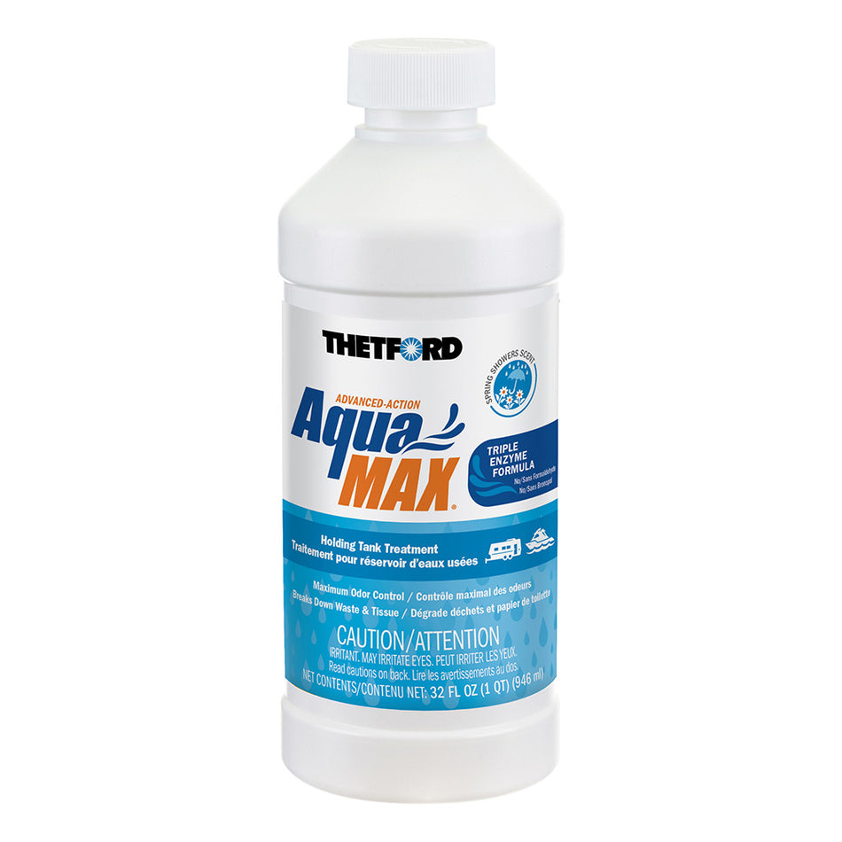 Thetford AquaMax® Holding Tank Treatment - 32oz - Spring Shower Scent 96635 — Quality Boat Parts