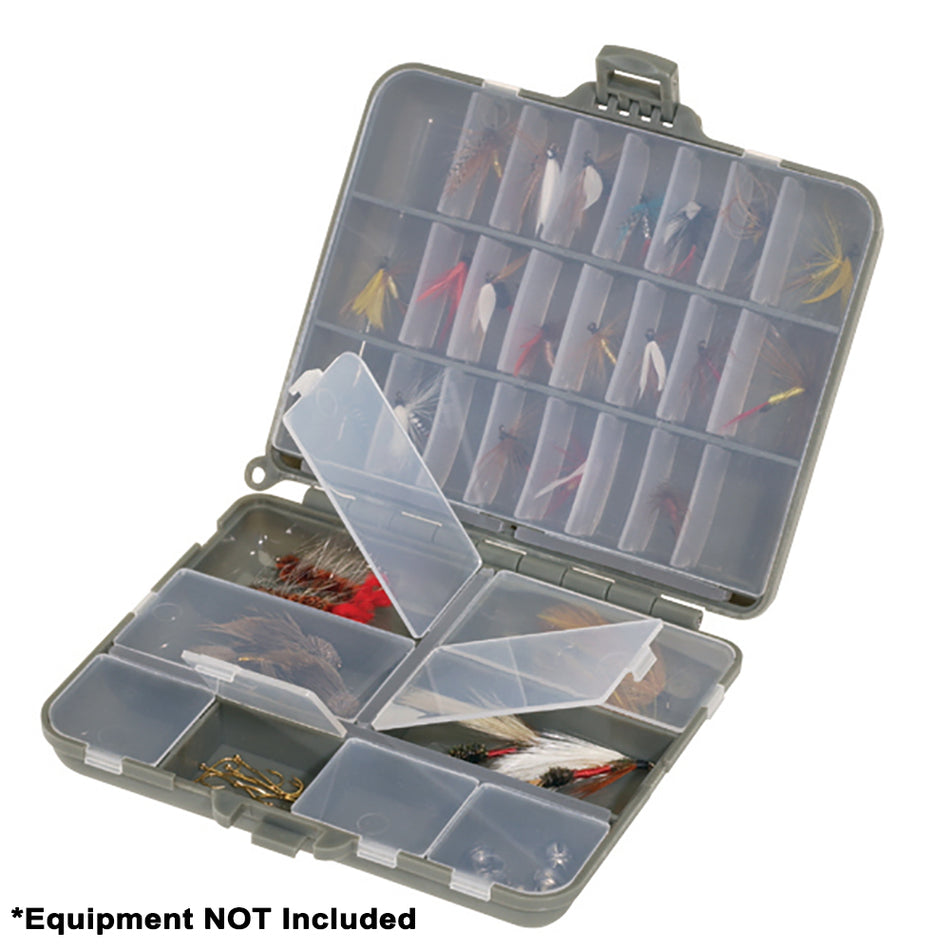 Plano Compact Side-By-Side Tackle Organizer - Grey/Clear 107000 — Quality Boat Parts