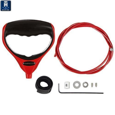 TH Marine G-Force Handle and Cable Red GFH-1R-DP — Quality Boat Parts