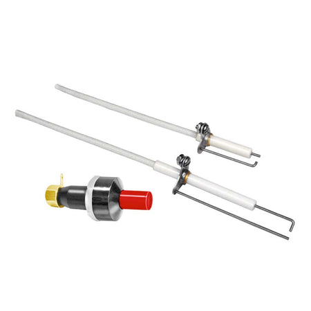 Magma Piezo Igniter & Ceramic Electrode w/Wire & Fasteners 10-960 — Quality Boat Parts