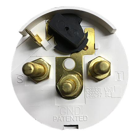 Faria Euro White 2" Cylinder Head Temperature Gauge (60 - 220° F) 12910 — Quality Boat Parts