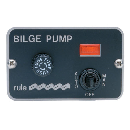 Rule Deluxe 3-Way Panel Lighted Switch f/Auto Float 24/32VDC 42 — Quality Boat Parts