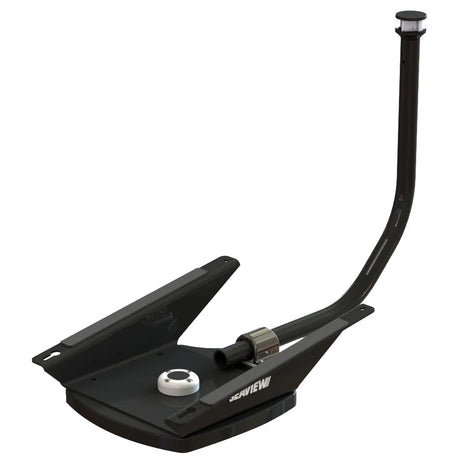 Seaview SVSLWBBKLED Wedge Base For Starlink - Black with Light Bar and 3nm LED SVSLWBLED — Quality Boat Parts