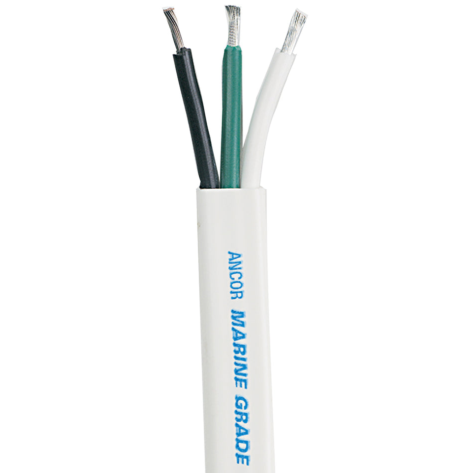 Ancor White Triplex Cable - 14/3 AWG - 500' 131550 — Quality Boat Parts