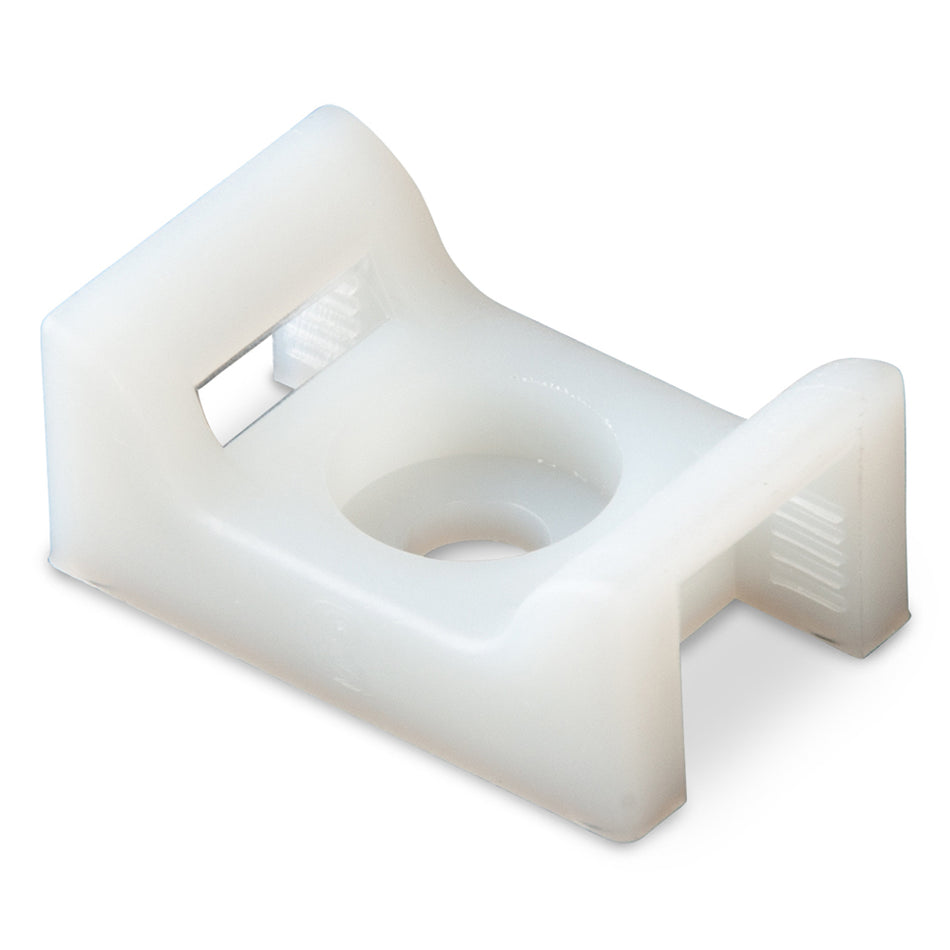 Ancor Cable Tie Mount - Natural - #8 Screw - 100 Pieces Per Bag 199232 — Quality Boat Parts