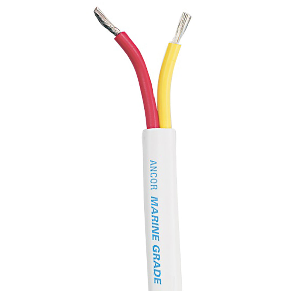 Ancor Safety Duplex Cable - 16/2 AWG - Red/Yellow - Flat - 1,000' 124799 — Quality Boat Parts