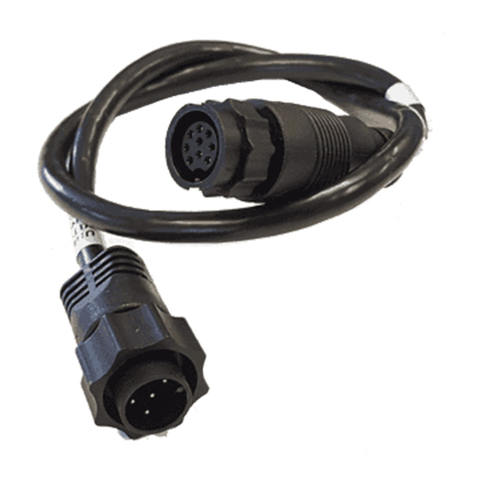 Lowrance Adapter Cable 9-PIN ducer To 7-Pin unit non chirp 000-12571-001 — Quality Boat Parts