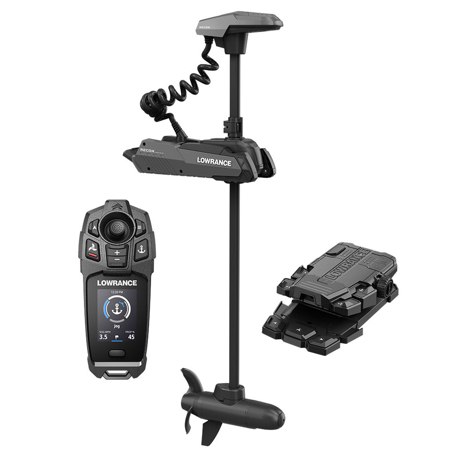 Lowrance Recon 72in Trolling Motor Freshwater Foot Pedal 000-16175-001 — Quality Boat Parts
