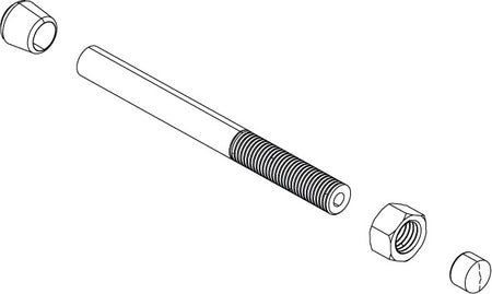 Lowrance 000-15278-001 Rod Stabilizer kit for Ghost 000-15278-001 — Quality Boat Parts