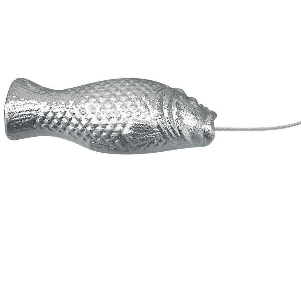 Tecnoseal Grouper Suspended Anode w/Cable & Clamp - Zinc 00630FISH — Quality Boat Parts