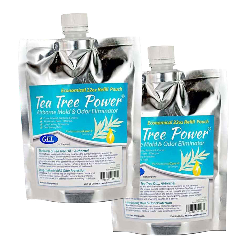 Forespar Tea Tree Power 44oz Refill Pouches (2)-22oz pouches 770206 — Quality Boat Parts