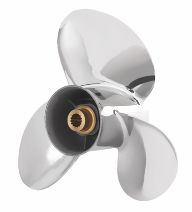 Brp 15.625 X 11 Steel Three Blade Right Hand Rotation Prop Ssp Tbx Hub (763959) — Quality Boat Parts